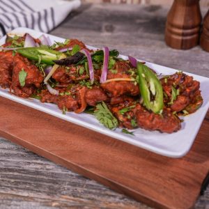 Guntur Karam Podi Chicken Fry